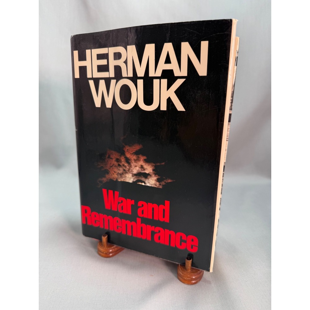 War and Remembrance Herman Wouk Black HC First Edition Second Print Little Brown